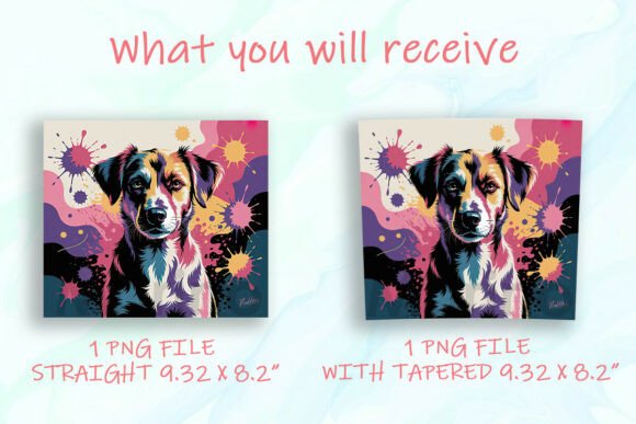Colorful Dog Portrait Tumbler Wrap: A Designer’s Honest Take