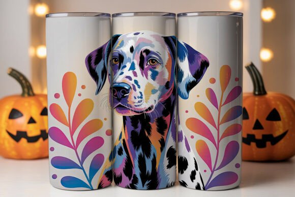 Dalmatian Floral Dog Tumbler Wrap Review