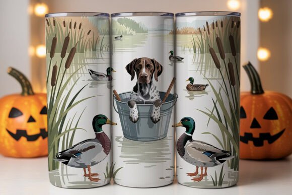 Hunting Dog and Ducks Tumbler Wrap Review