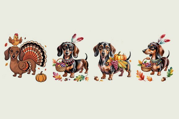 Thanksgiving Dachshund PNG: Dog Lover Design Review